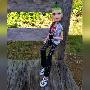 Y2K toy 2008 Mattel Monster High First Wave Deuce Gorgon EUC
